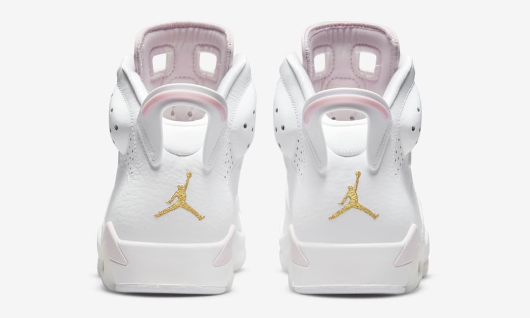 【国内 7/1 発売】ナイキ ウィメンズ エア ジョーダン 6 レトロ “ホワイト/メタリックゴールド” (NIKE WMNS AIR JORDAN 6 RETRO “White/Barely Rose/Metallic Gold”) [DH9696-100]