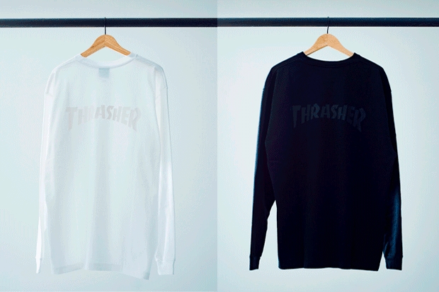 RHC ロンハーマン × スラッシャー 別注 「THRASHER for RHC Long Sleeve Tee」が12/12 発売 (Ron Herman)