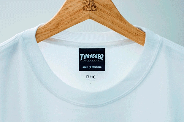 RHC ロンハーマン × スラッシャー 別注 「THRASHER for RHC Long Sleeve Tee」が12/12 発売 (Ron Herman)