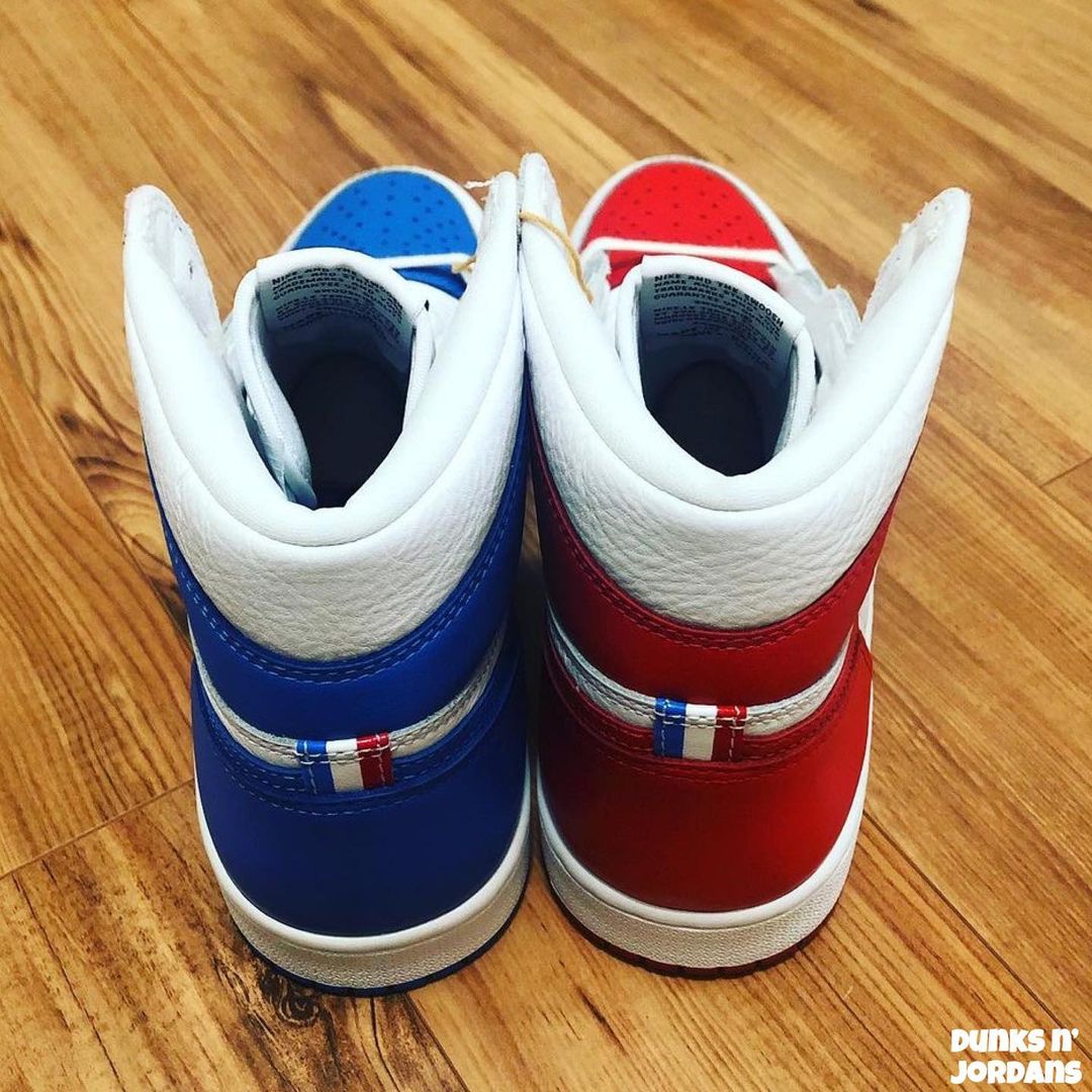 【サンプル】ナイキ エア ジョーダン 1 ハイ OG “クアイ 54” ホワイト/ブルー/レッド (NIKE AIR JORDAN 1 HIGH OG “Quai 54” White/Blue/Red)