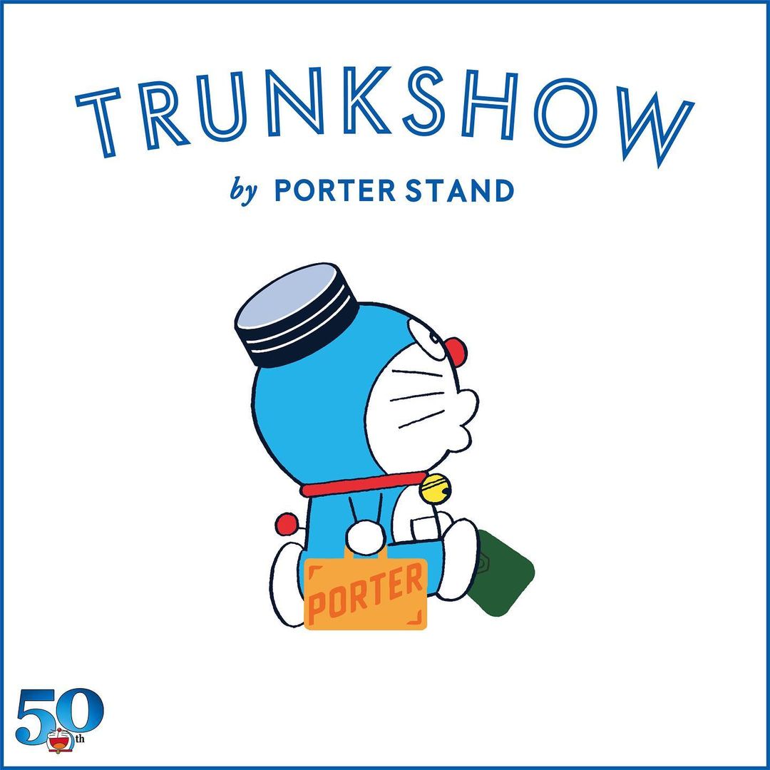 「ドラえもん」50周年を記念した「PORTER」のコラボイベント/アイテムが12/11 展開 (Doraemon ポーター)