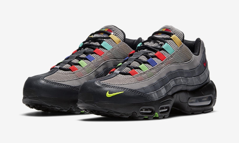 1/30 発売！ナイキ エア マックス 95 SE “ライトチャコール/ユニバーシティレッド/ブラック” (NIKE AIR MAX 95 SE “Light Charcoal/University Red/Black”) [CW6575-001]