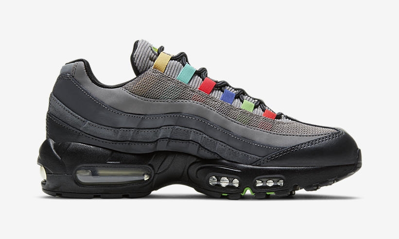 1/30 発売！ナイキ エア マックス 95 SE “ライトチャコール/ユニバーシティレッド/ブラック” (NIKE AIR MAX 95 SE “Light Charcoal/University Red/Black”) [CW6575-001]