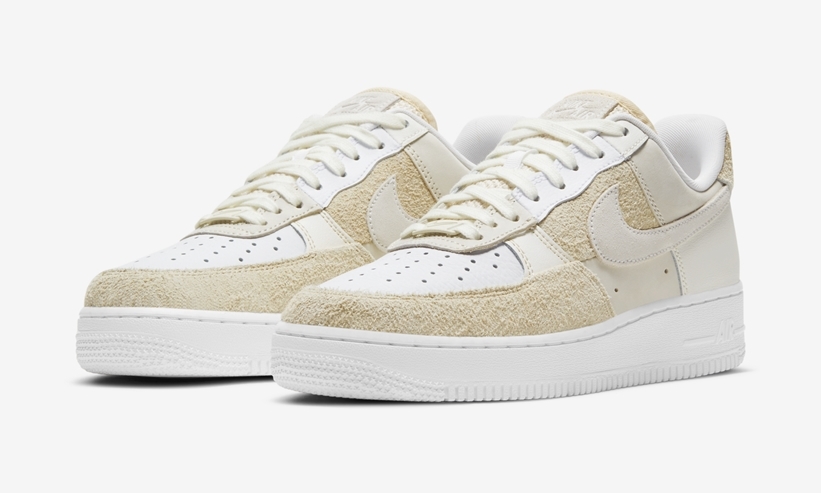 ナイキ エア フォース 1 07 ロー “ホワイト/ベージュ” (NIKE AIR FORCE 1 07 LOW “White/Beige”) [D6618-100]