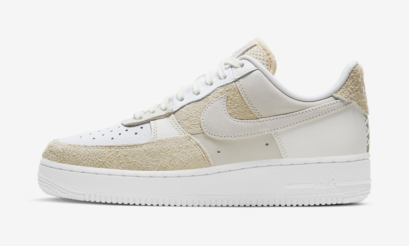 ナイキ エア フォース 1 07 ロー “ホワイト/ベージュ” (NIKE AIR FORCE 1 07 LOW “White/Beige”) [D6618-100]