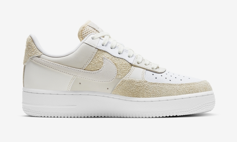 ナイキ エア フォース 1 07 ロー “ホワイト/ベージュ” (NIKE AIR FORCE 1 07 LOW “White/Beige”) [D6618-100]