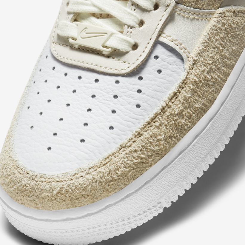 ナイキ エア フォース 1 07 ロー “ホワイト/ベージュ” (NIKE AIR FORCE 1 07 LOW “White/Beige”) [D6618-100]