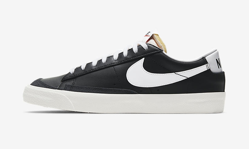 ナイキ ブレーザー ロー 77 ビンテージ “ブラック/ホワイト” (NIKE BLAZER LOW 77 VINTAGE “Black/White”) [DA6364-001]