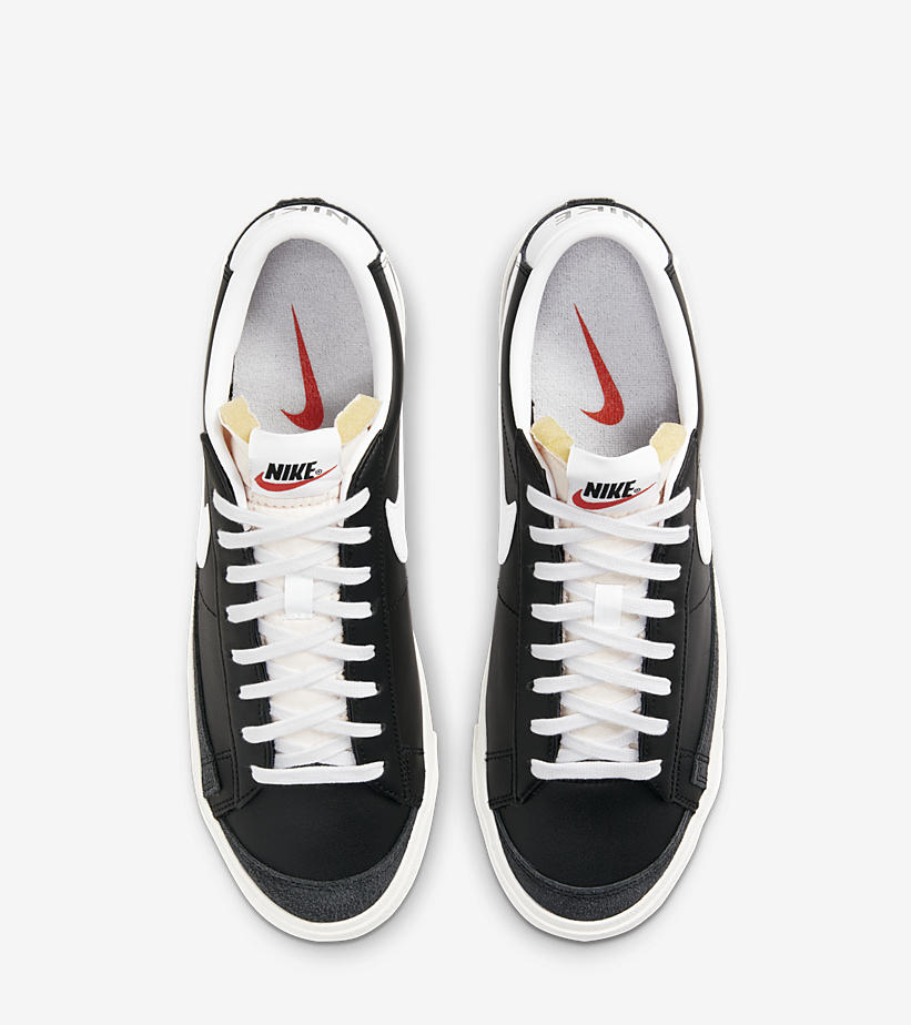 ナイキ ブレーザー ロー 77 ビンテージ “ブラック/ホワイト” (NIKE BLAZER LOW 77 VINTAGE “Black/White”) [DA6364-001]