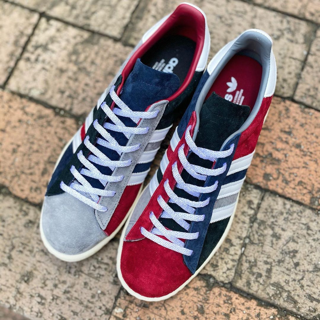 adidas Originals CAMPUS 80s “College Burgandy/White/College Navy” (アディダス オリジナルス キャンパス 80s “カレッジバーガンディ/ホワイト/カレッジネイビー”) [FY7152]