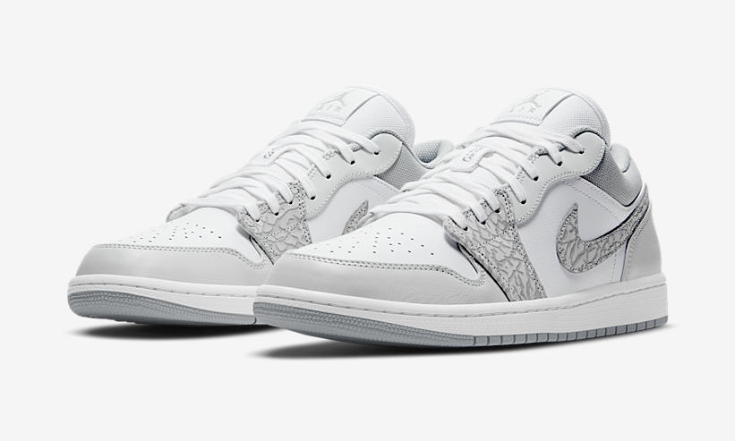 ナイキ エア ジョーダン 1 ロー プレミアム "ホワイト/ニュートラルグレー" (NIKE AIR JORDAN 1 LOW PREMIUM "White/Neutral Grey") [DH4269-100]