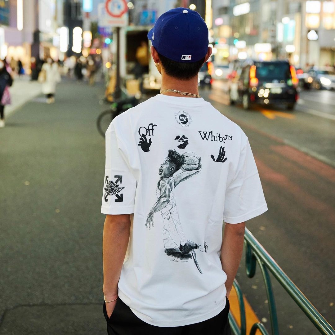 12/16 発売！オフホワイト × ナイキ ジョーダン OW S/S TEE (OFF-WHITE NIKE JORDAN OW) [DB4301-100]