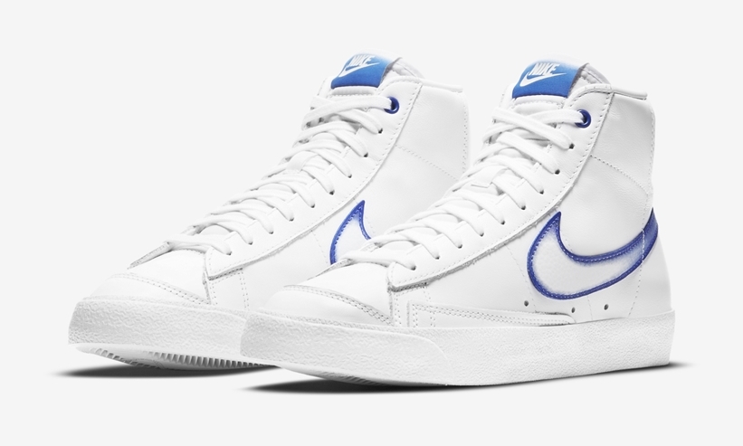 ナイキ ブレーザー ミッド 77 “ホワイト/ブルーグラデーション” (NIKE BLAZER MID 77 “White/Blue Gradation”) [DD9685-100]