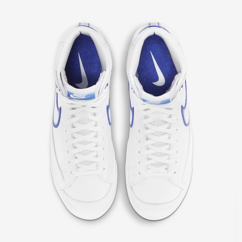 ナイキ ブレーザー ミッド 77 “ホワイト/ブルーグラデーション” (NIKE BLAZER MID 77 “White/Blue Gradation”) [DD9685-100]