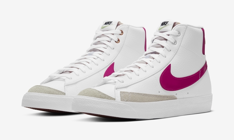 ナイキ ブレーザー ミッド 77 ビンテージ “ワールドツアー/ホワイト/ピンク” (NIKE BLAZER MID 77 VINTAGE “WORLDTOUR/White/Pink”) [DD9552-100]