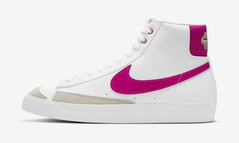 ナイキ ブレーザー ミッド 77 ビンテージ “ワールドツアー/ホワイト/ピンク” (NIKE BLAZER MID 77 VINTAGE “WORLDTOUR/White/Pink”) [DD9552-100]