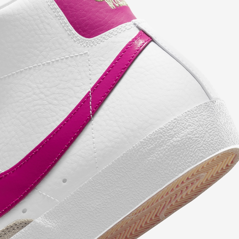 ナイキ ブレーザー ミッド 77 ビンテージ “ワールドツアー/ホワイト/ピンク” (NIKE BLAZER MID 77 VINTAGE “WORLDTOUR/White/Pink”) [DD9552-100]