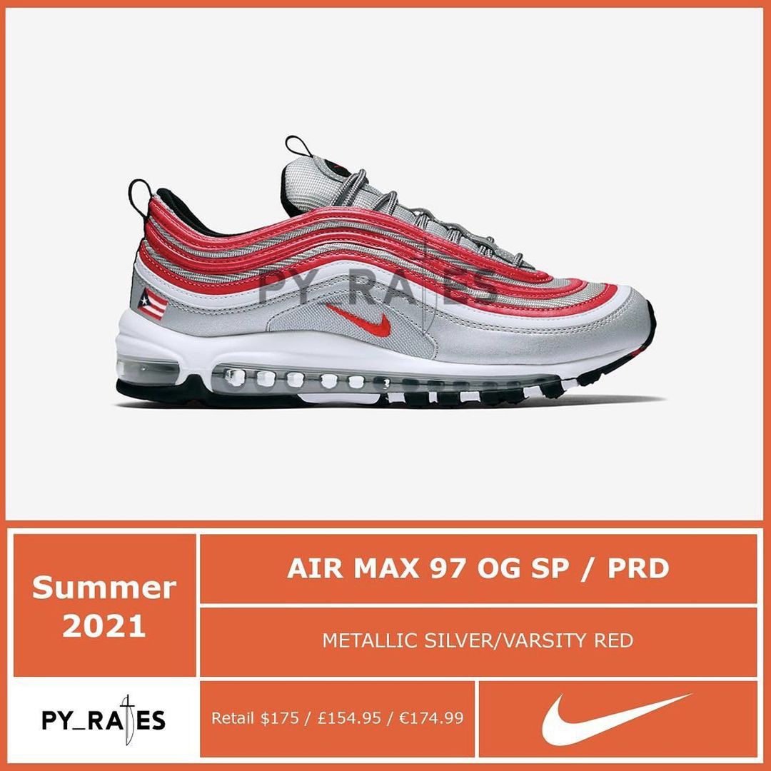 海外 6/5 発売予定！ナイキ エア マックス 97 OG SP “プエルトリコ” (NIKE AIR MAX 97 OG SP “Puerto Rico”) [DH2319-001]