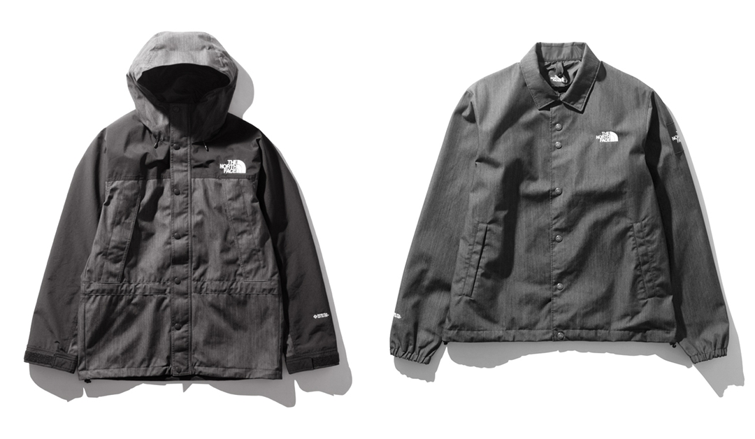 THE NORTH FACE "BLACK DENIM" MOUNTAIN LIGHT JACKET / GORE-TEX COACH JACKET 2021 S/S "Black" (ザ・ノース・フェイス "ブラックデニム" マウンテン ライト ジャケット / ゴアテックス コーチジャケット 2021年 春夏) [NP12032,NP12042]