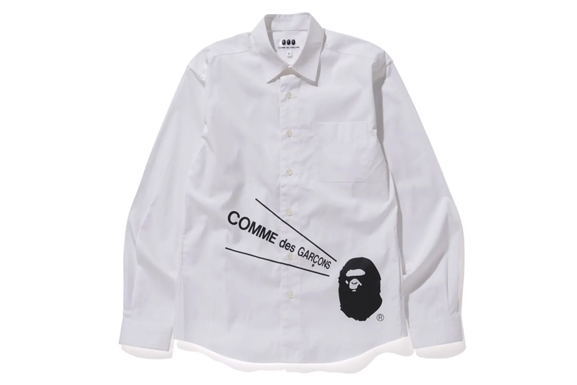 【12/19 発売】コラボ第4弾！COMME des GARCONS × A BATHING APE OSAKA 最新アイテムが発売 (コム デ ギャルソン ア ベイシング エイプ)