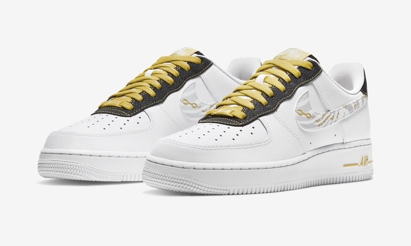 ナイキ エア フォース 1 ロー “ホワイト/ゼブラスウッシュ” (NIKE AIR FORCE 1 LOW “White/Zebra Swoos") [DH5284-100]