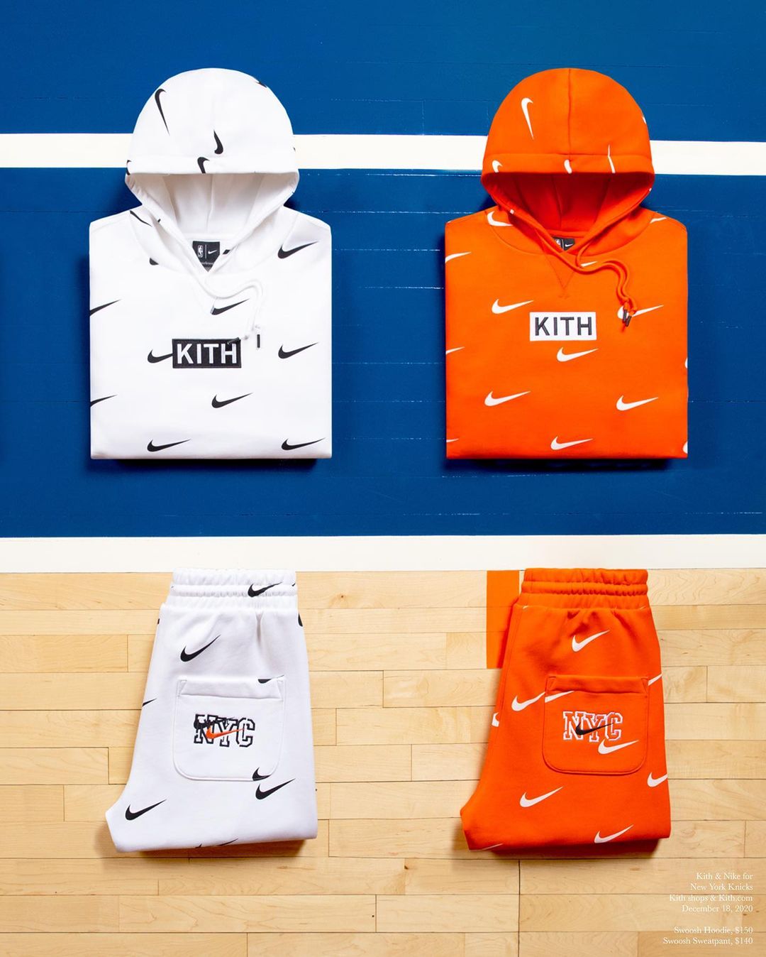 KITH ＆ NIKE For New York Knicks コレクションが12/18 から発売 (キス ナイキ フォー ニューヨークニックス)