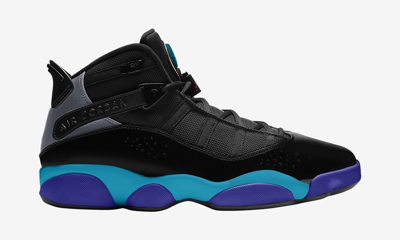 ナイキ エア ジョーダン シックス リングス “アクア/ブラック/トゥルーレッド/フリントグレー” (NIKE AIR JORDAN SIX RINGS {6 RINGS} “Aqua/Black/True Red/Flint Grey”) [CD5077-040]