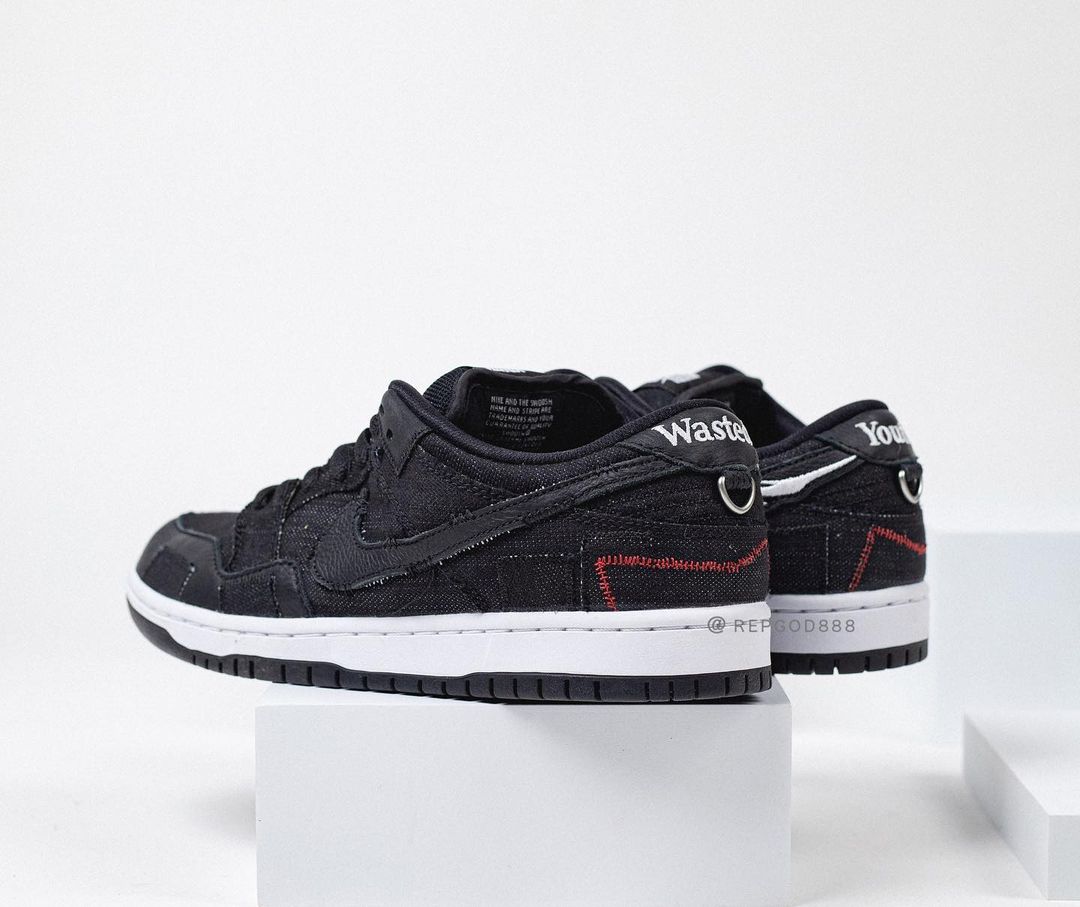 海外 4/1、4/3、4/6 発売予定！Wasted Youth × NIKE DUNK SB LOW PRO “Black” (ウエステッドユース ナイキ SB ダンク ロー プロ “ブラック”) [DD8386-001]