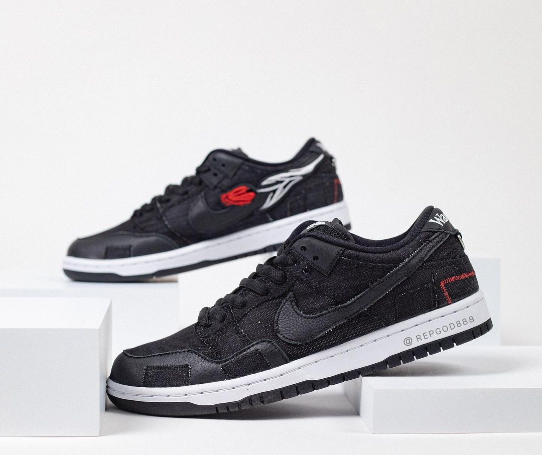 海外 4/1、4/3、4/6 発売予定！Wasted Youth × NIKE DUNK SB LOW PRO “Black” (ウエステッドユース ナイキ SB ダンク ロー プロ “ブラック”) [DD8386-001]