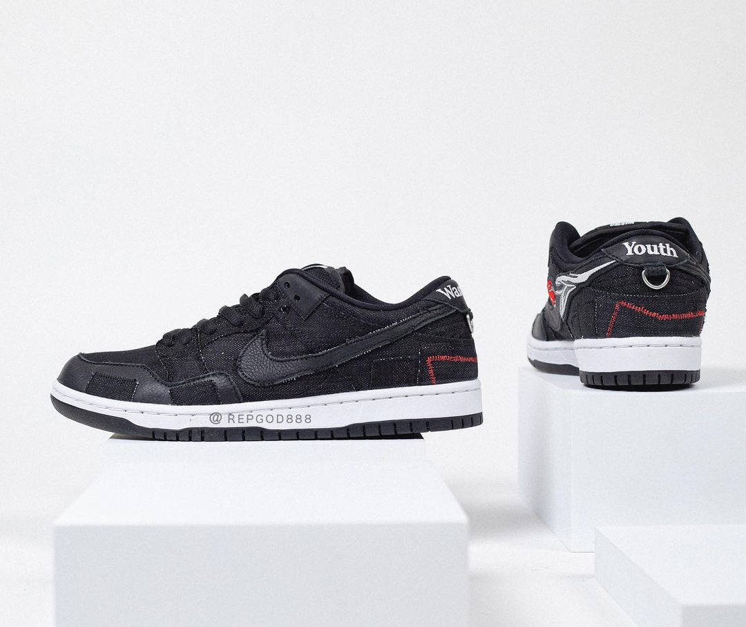 海外 4/1、4/3、4/6 発売予定！Wasted Youth × NIKE DUNK SB LOW PRO “Black” (ウエステッドユース ナイキ SB ダンク ロー プロ “ブラック”) [DD8386-001]