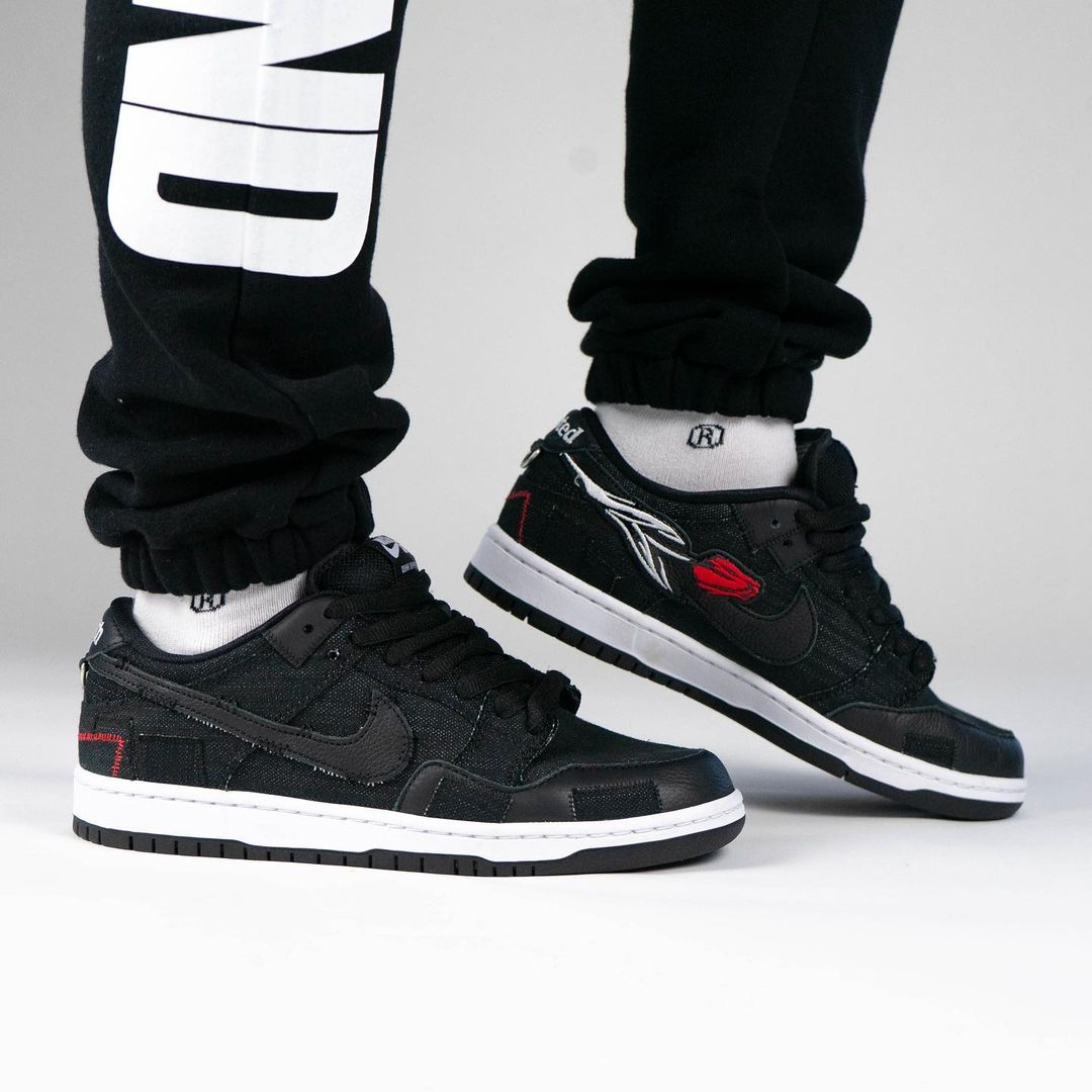 海外 4/1、4/3、4/6 発売予定！Wasted Youth × NIKE DUNK SB LOW PRO “Black” (ウエステッドユース ナイキ SB ダンク ロー プロ “ブラック”) [DD8386-001]