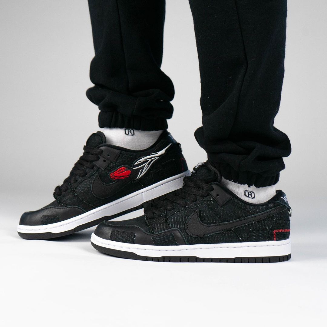 海外 4/1、4/3、4/6 発売予定！Wasted Youth × NIKE DUNK SB LOW PRO “Black” (ウエステッドユース ナイキ SB ダンク ロー プロ “ブラック”) [DD8386-001]