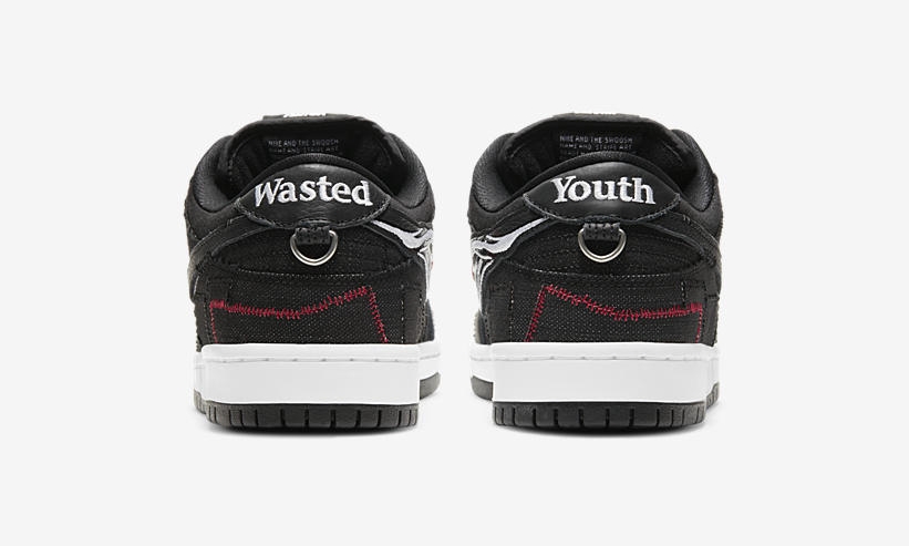 海外 4/1、4/3、4/6 発売予定！Wasted Youth × NIKE DUNK SB LOW PRO “Black” (ウエステッドユース ナイキ SB ダンク ロー プロ “ブラック”) [DD8386-001]