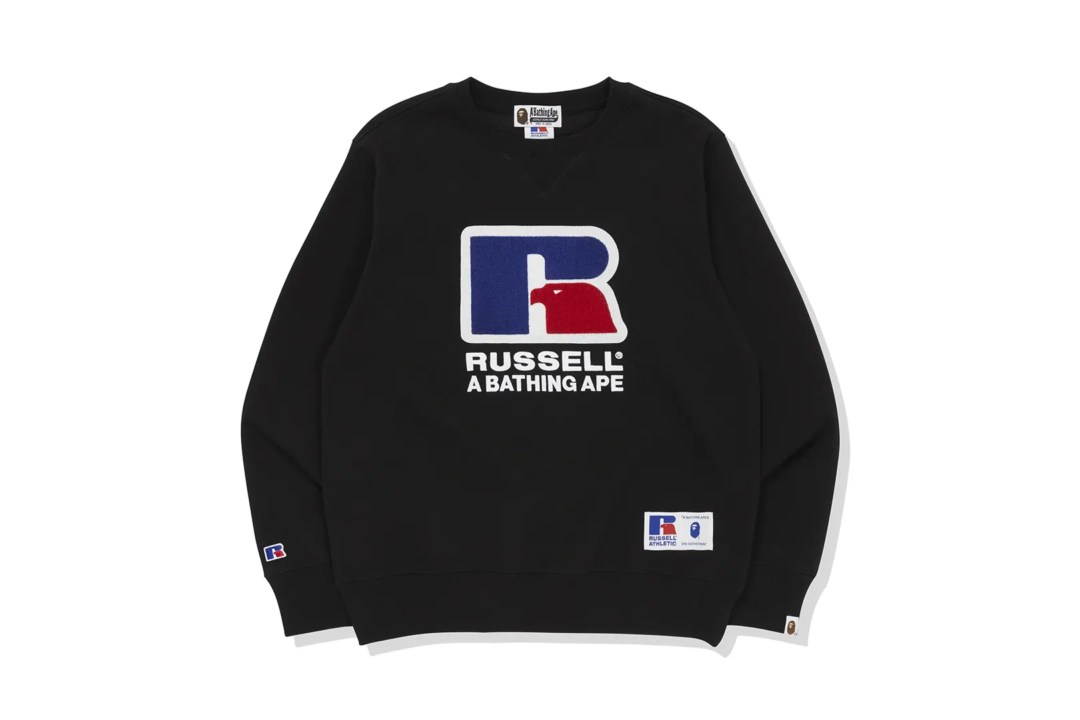 【12/26 発売】RUSSELL ATHLETIC × A BATHING APE (ラッセル・アスレチック ア ベイシング エイプ)