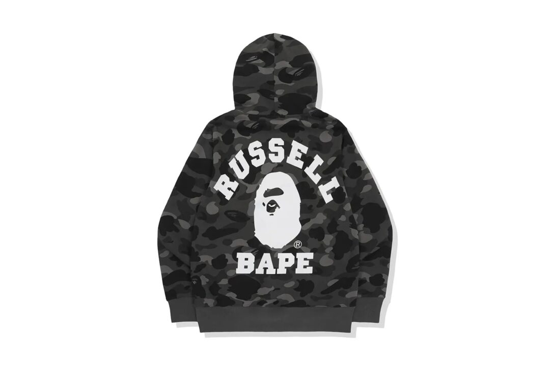 【12/26 発売】RUSSELL ATHLETIC × A BATHING APE (ラッセル・アスレチック ア ベイシング エイプ)