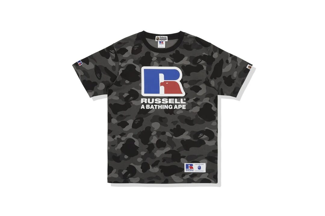 【12/26 発売】RUSSELL ATHLETIC × A BATHING APE (ラッセル・アスレチック ア ベイシング エイプ)