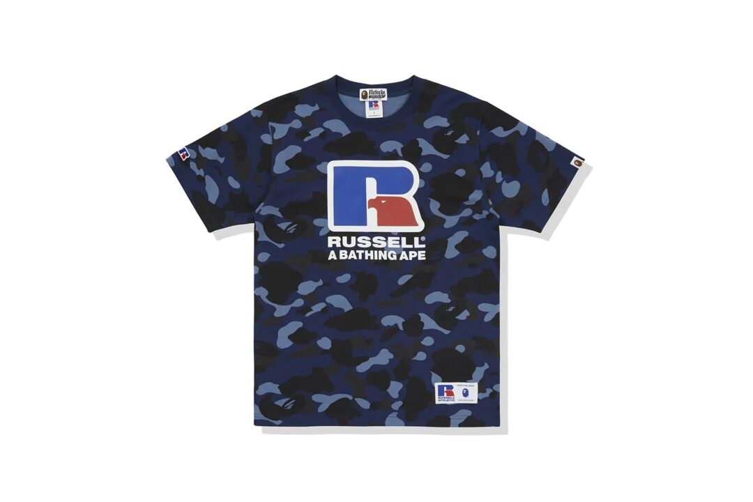 【12/26 発売】RUSSELL ATHLETIC × A BATHING APE (ラッセル・アスレチック ア ベイシング エイプ)