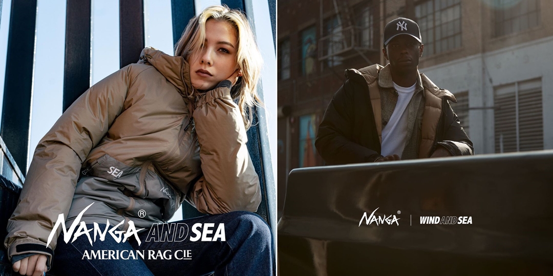 【12/26 発売】NANGA x WIND AND SEA × AMERICAN RAG CIE コラボレーション (ナンガ ウィンダンシー アメリカンラグシー)