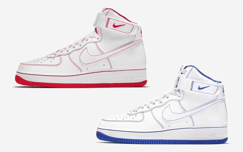 ナイキ エア フォース 1 ハイ “ホワイト/レッド/ブルー” (NIKE AIR FORCE 1 HIGH “White/Red/Blue”) [CV1753-100,101]