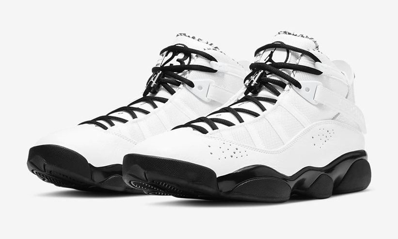 ナイキ エア ジョーダン シックス リングス “ホワイト/ブラック” (NIKE AIR JORDAN SIX RINGS {6 RINGS} “White/Black”) [DD5077-107]