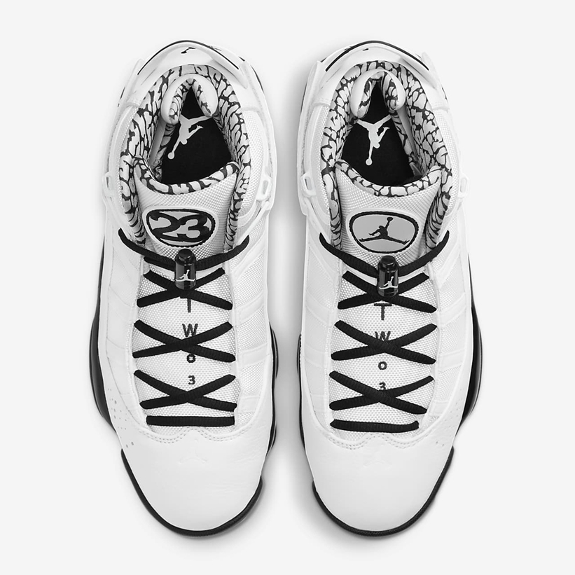 ナイキ エア ジョーダン シックス リングス “ホワイト/ブラック” (NIKE AIR JORDAN SIX RINGS {6 RINGS} “White/Black”) [DD5077-107]