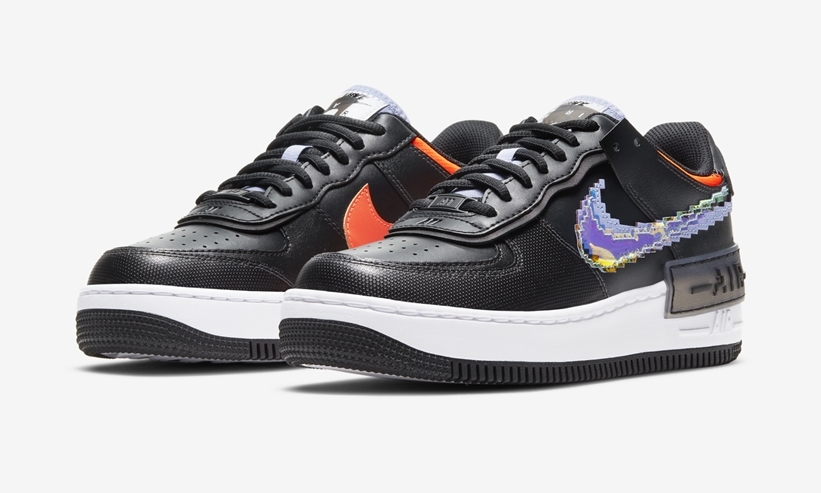 ナイキ ウィメンズ エア フォース 1 ロー シャドウ “ブラック/ブルー/オレンジ” (NIKE WMNS AIR FORCE 1 LOW SHADOW “Black/Blue/Orange”) [CV8480-001]