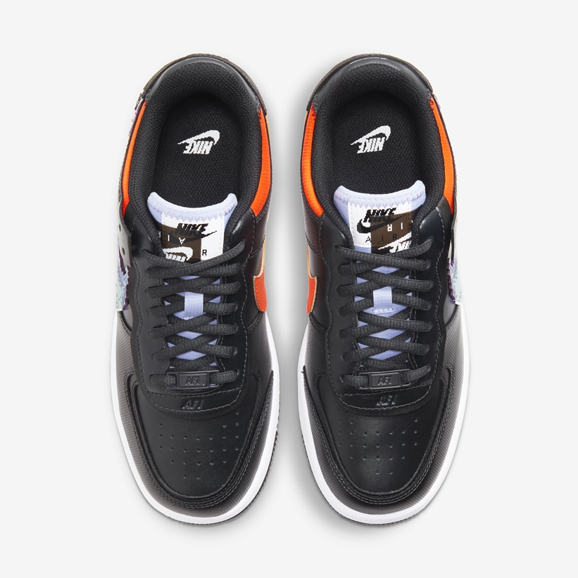 ナイキ ウィメンズ エア フォース 1 ロー シャドウ “ブラック/ブルー/オレンジ” (NIKE WMNS AIR FORCE 1 LOW SHADOW “Black/Blue/Orange”) [CV8480-001]