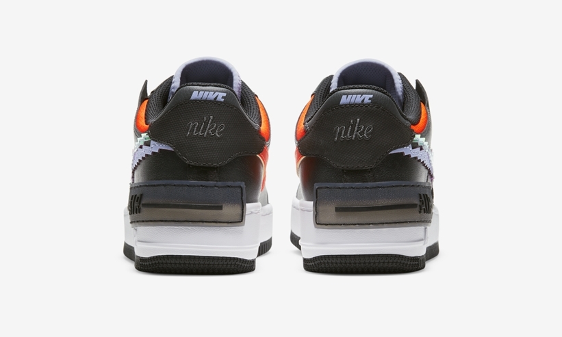 ナイキ ウィメンズ エア フォース 1 ロー シャドウ “ブラック/ブルー/オレンジ” (NIKE WMNS AIR FORCE 1 LOW SHADOW “Black/Blue/Orange”) [CV8480-001]