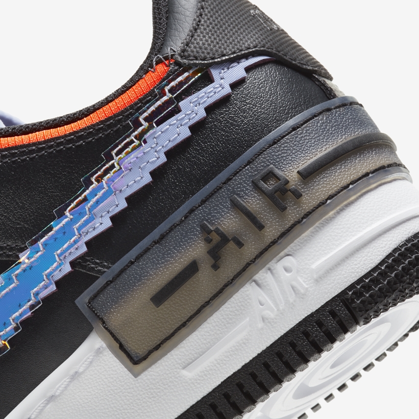 ナイキ ウィメンズ エア フォース 1 ロー シャドウ “ブラック/ブルー/オレンジ” (NIKE WMNS AIR FORCE 1 LOW SHADOW “Black/Blue/Orange”) [CV8480-001]