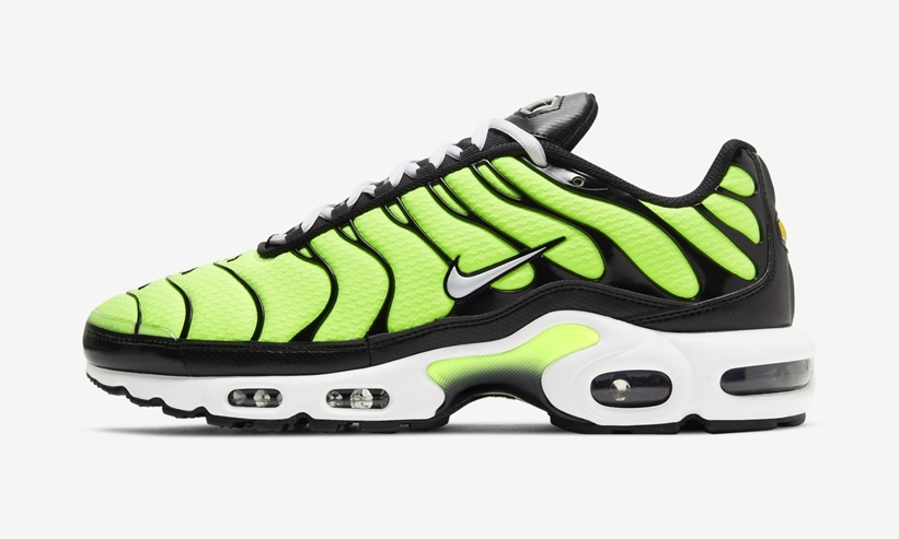 ナイキ エア マックス プラス “ボルト/ブラック” (NIKE AIR MAX PLUS “Volt/Black”) [CV8838-300]