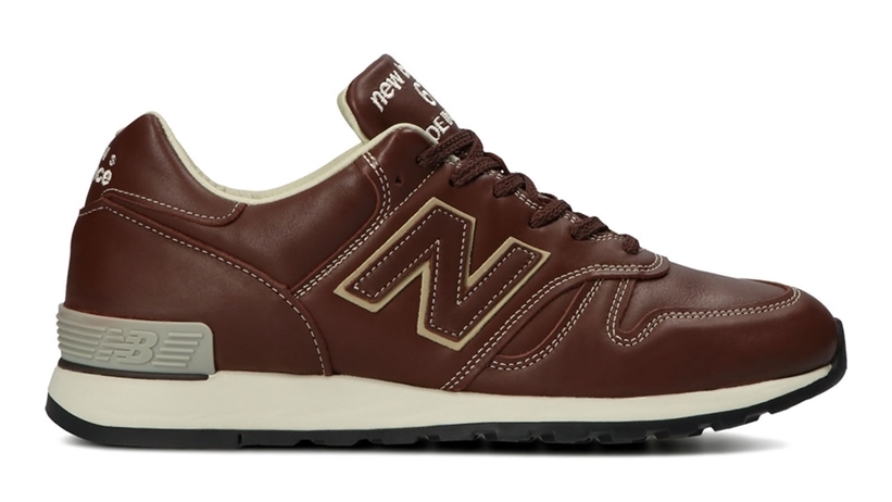 UKの上質なレザーを採用したNew Balance M670 BRN/NVY (ニューバランス)