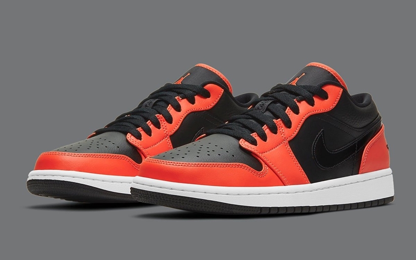 2021年 発売予定！ナイキ エア ジョーダン 1 ロー “ブラック/オレンジ” (NIKE AIR JORDAN 1 LOW “Black/Orange”)