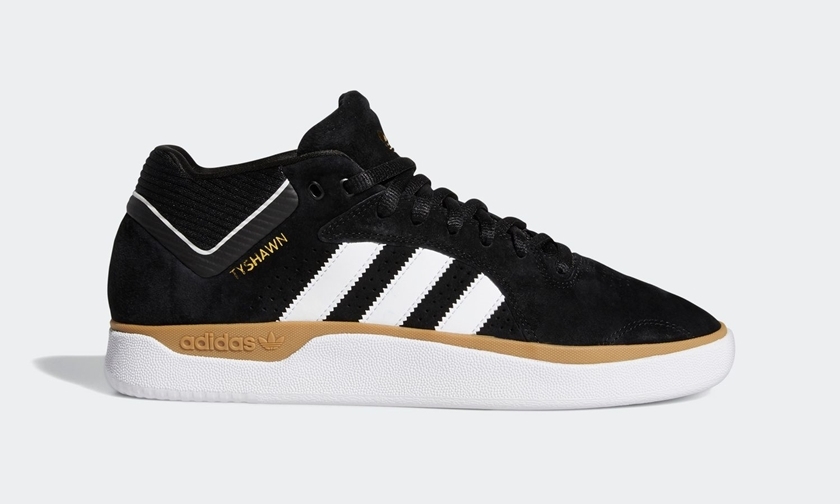 12/24 発売！adidas Skateboarding TYSHAWN ”Core Black/White/Gum” (タイショーン・ジョーンズ アディダス スケートボーディング “コアブラック/ホワイト/ガム”) [FY0441]