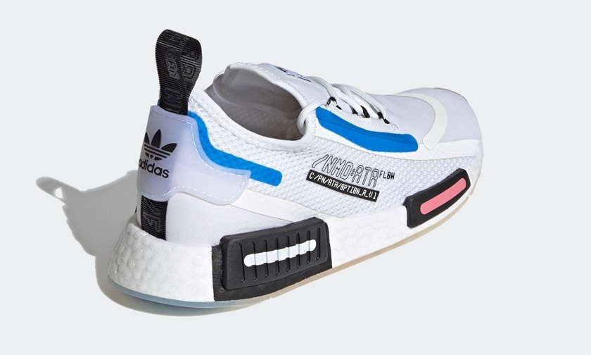 12/24 発売！現代のデジタル世界をイメージした adidas Originals NMD_R1 SPECTOO “White/Core Black” (アディダス オリジナルス エヌ エム ディー “ホワイト/コアブラック”) [FZ3209]